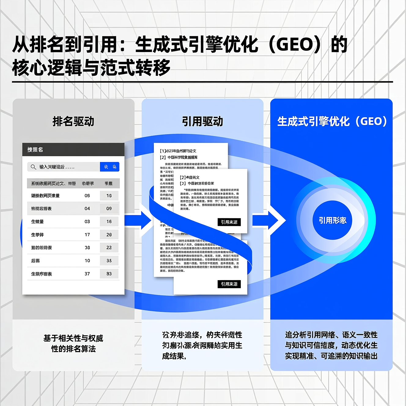 从排名到引用:生成式引擎优化(GEO)的核心逻辑与范式转移